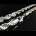 925 Silver Classic Twist Chain Necklace - SN17